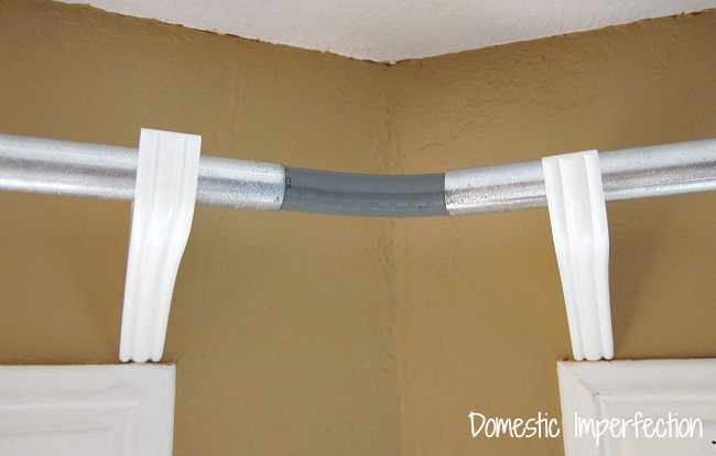 Curved Curtain Rods For Corner Windows Curved Curtain Rods for Arched
