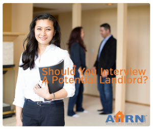 Should You Interview A Potential Landlord with AHRN.com