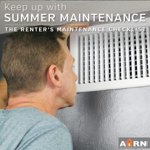 Renters Summer Maintenance Checklist