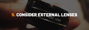 #5 Tip For Better iPhone Real Estate Photos - Consider External Lenses