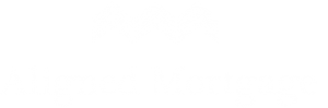 Aligned Mortgage Logo White